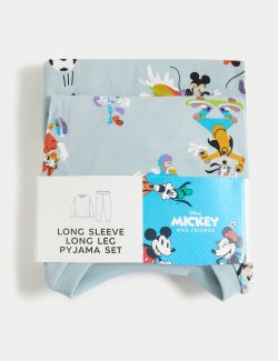 Pure Cotton Mickey Mouse™ Pyjamas (1-8 Yrs)