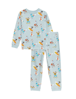 Pure Cotton Mickey Mouse™ Pyjamas (1-8 Yrs)