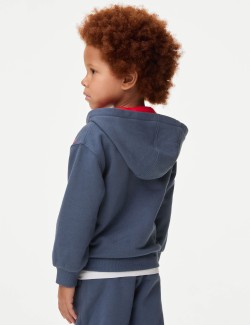 Cotton Rich Spider-Man™ Zip Hoodie (2-8 Yrs)