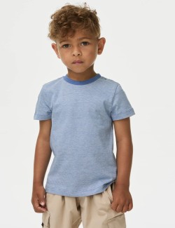 Pure Cotton Dinosaur Shirt & T-Shirt Set (2-8 Yrs)