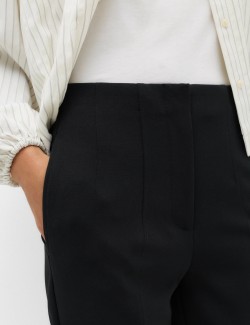 Tapered Ankle Grazer Trousers