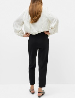 Tapered Ankle Grazer Trousers