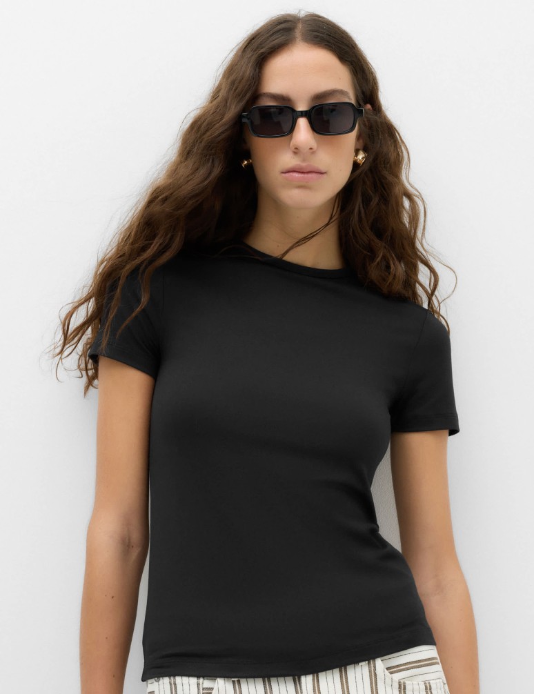 Crew Neck Second Skin T-Shirt