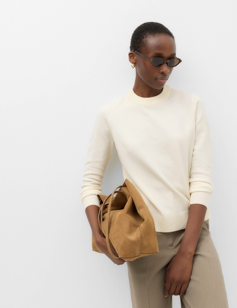 Air-Yarn Crew Neck Jumper