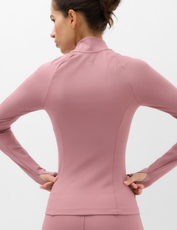 Essential  Half Zip Fitted Running Top