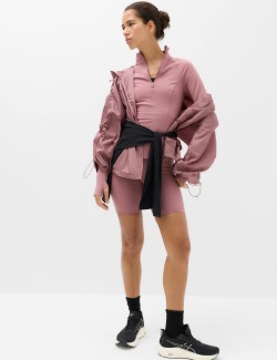 Essential  Half Zip Fitted Running Top