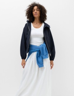 Peplum Parka Jacket