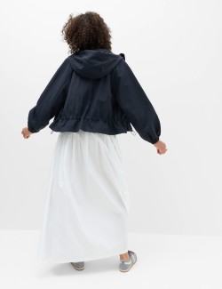 Peplum Parka Jacket