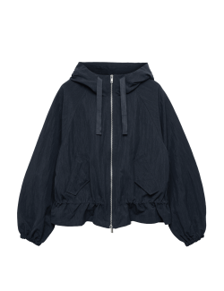 Peplum Parka Jacket