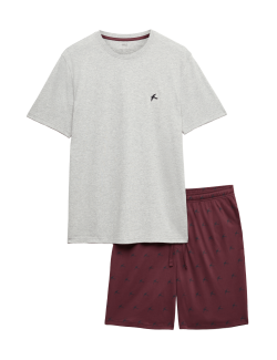 Pure Cotton Swallow Print Pyjama Set