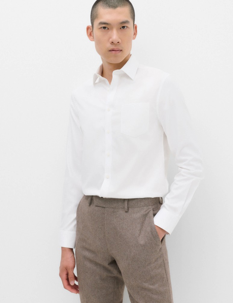 Slim Fit Ultimate Non Iron Pure Cotton Shirt
