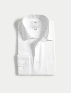 Slim Fit Ultimate Non Iron Pure Cotton Shirt