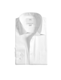 Slim Fit Ultimate Non Iron Pure Cotton Shirt