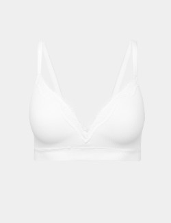 Jasmine Lace Seamfree Non Wired Plunge Bra (A-E)