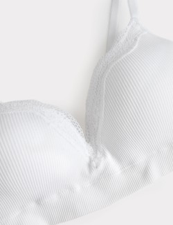 Jasmine Lace Seamfree Non Wired Plunge Bra (A-E)
