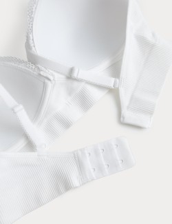 Jasmine Lace Seamfree Non Wired Plunge Bra (A-E)