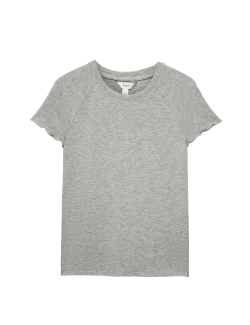 Short Sleeve Lettuce Edge T-Shirt