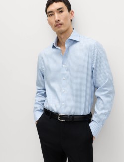 Regular Fit Egyptian Cotton Check Shirt