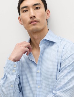Regular Fit Egyptian Cotton Check Shirt