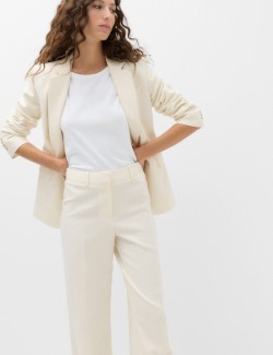 Ultimate Pleat Front Straight Leg Trousers