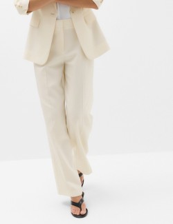 Ultimate Pleat Front Straight Leg Trousers