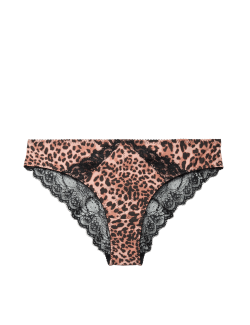 Clara Papertouch Leopard Brazilian Knickers