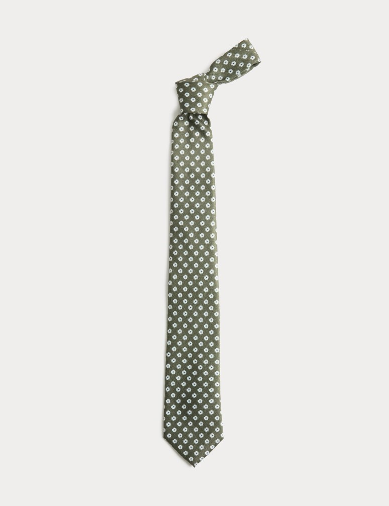 Floral Printed Tie
