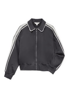 Cotton Rich Zip Track Jacket