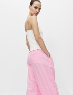 Pure Cotton Striped Pyjama Bottoms
