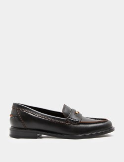 Leather Penny Loafers
