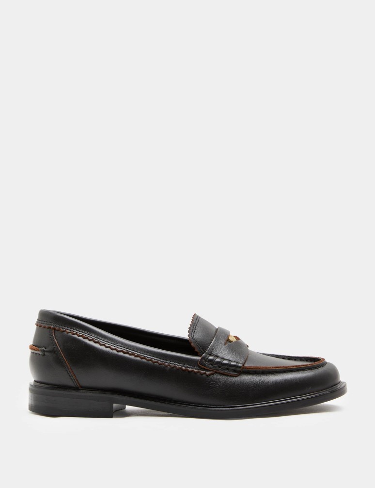 Leather Penny Loafers