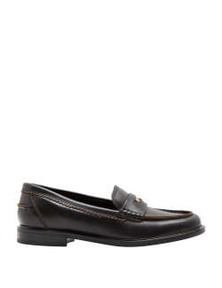 Leather Penny Loafers