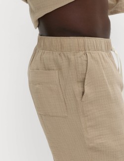 Pure Cotton Woven Loungewear Shorts