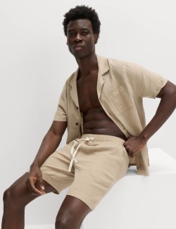 Pure Cotton Woven Loungewear Shorts