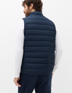 Feather and Down Padded Lightweight Gilet