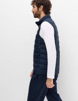 Feather and Down Padded Lightweight Gilet