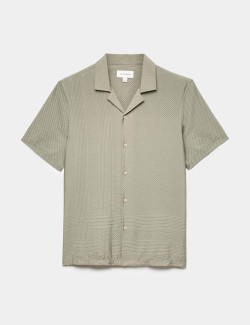 Short Sleeve Geometric Shirt