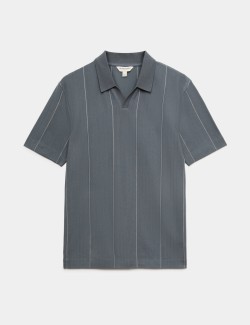 Supima® Cotton Rich Striped Polo Shirt