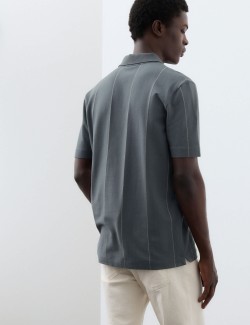 Supima® Cotton Rich Striped Polo Shirt
