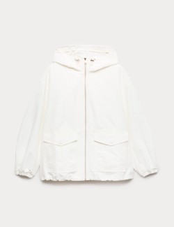 Stormwear™ Cotton Rich Hooded Parka Coat