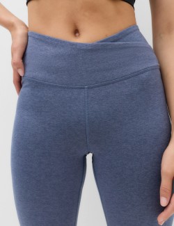 Sportovní legíny s překříženým pasem Go Balance Capri