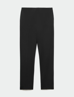 Pleat Front Slim Fit Trousers