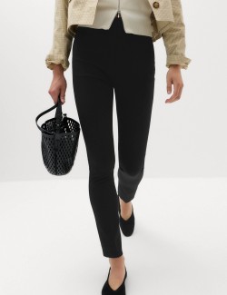 Pleat Front Slim Fit Trousers