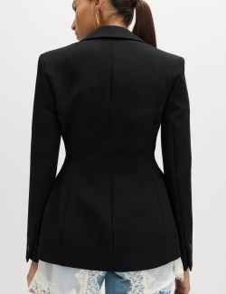 Tailored Cinched Waist Blazer