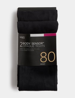 Punčochy Body Sensor™, 80 denier, 2 páry