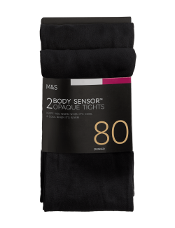 Punčochy Body Sensor™, 80 denier, 2 páry