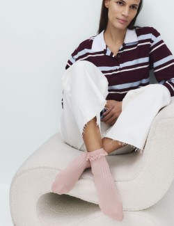 2 Pack Cotton Rich Quarter Socks