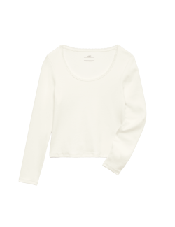 Cotton Rich Lace Trim Top (6-16 Yrs)