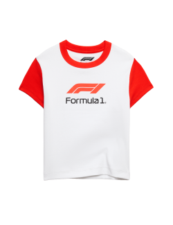 Formula 1® Fitted Crop T-Shirt (6-16 Yrs).