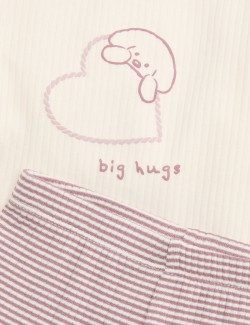Dvoudílný outfit Heart Dog (0–3 roky)